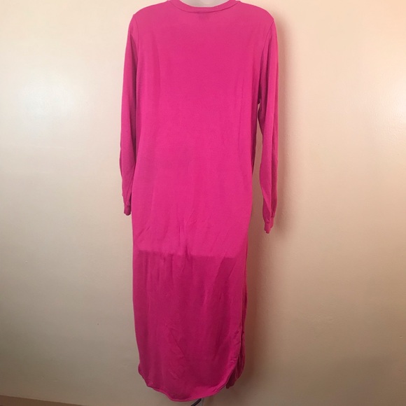 Vintage 80s/90s Comfy Club Music of My Heart Bear Nightgown Women L (No Sz Tag) - Picture 3 of 6